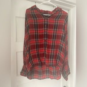 Madewell plaid shirt